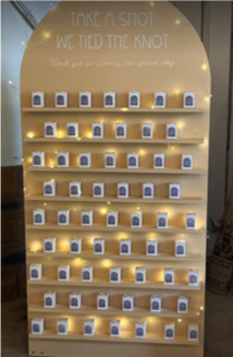 Shot wall signage