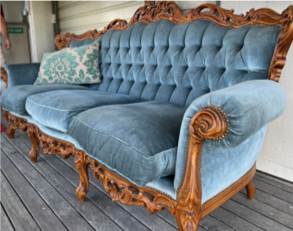 Blue 3 seater No2