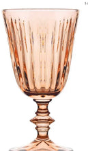 Load image into Gallery viewer, Peach Wine Glasses