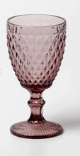 Load image into Gallery viewer, Purple Wine Glasses