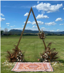 Triangle arbour
