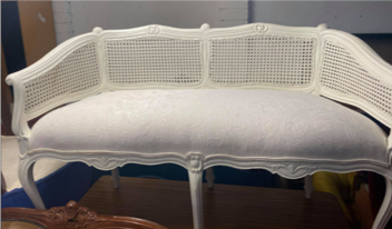 White 2 seater
