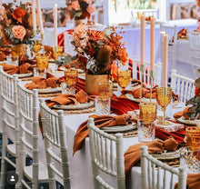 Load image into Gallery viewer, Burnt Orange Wine Glasses