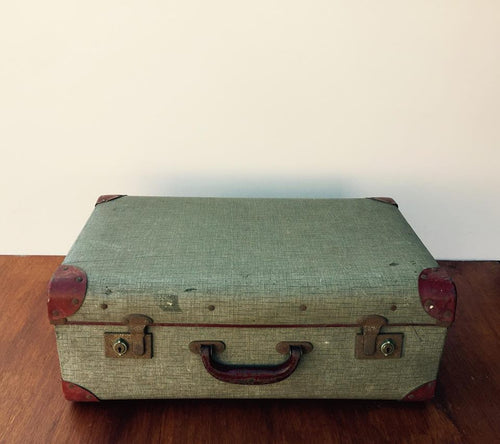 Grey suitcase