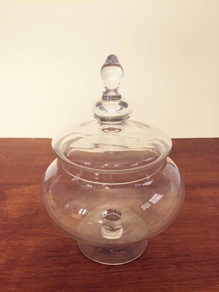 Lolly jar round with lid - 30cm