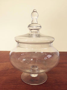 Lolly jar round with lid - 30cm