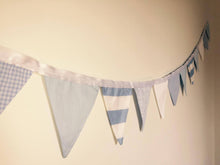 Load image into Gallery viewer, Bunting - blue - material