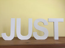 Load image into Gallery viewer, JUST MARRIED - individual letters