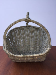 Cane basket with handle