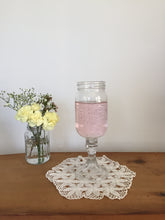 Load image into Gallery viewer, Mason jar wine glass