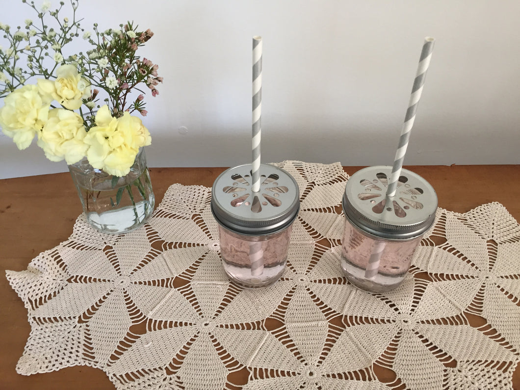 Glass jar with lid - 6cm