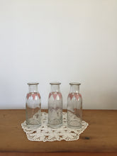 Load image into Gallery viewer, Mini milk jars with pink flags - 8cm