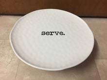 Load image into Gallery viewer, Cake stand white round (serve)
