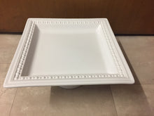 Load image into Gallery viewer, Square white cake stand