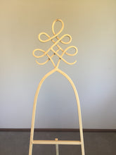 Load image into Gallery viewer, Cream metal easel