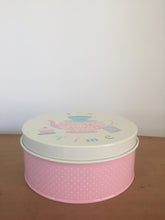 Load image into Gallery viewer, Cake tin with pink lid