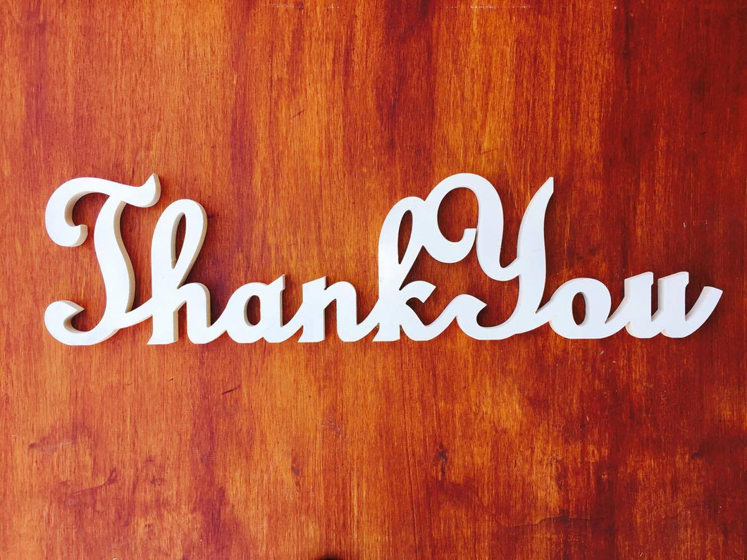 Thank you - timber